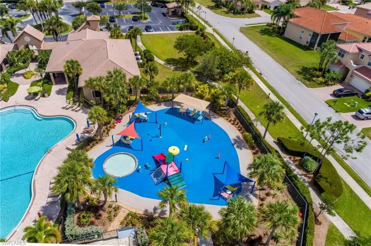 Splash area