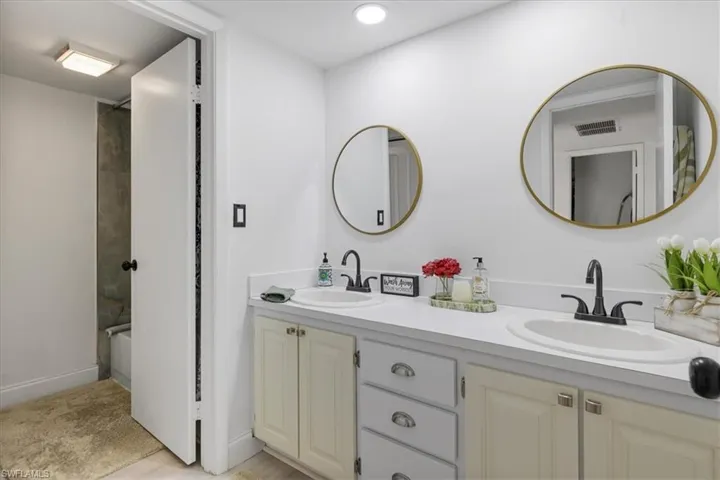 Bathroom 2 with Dual Sinks