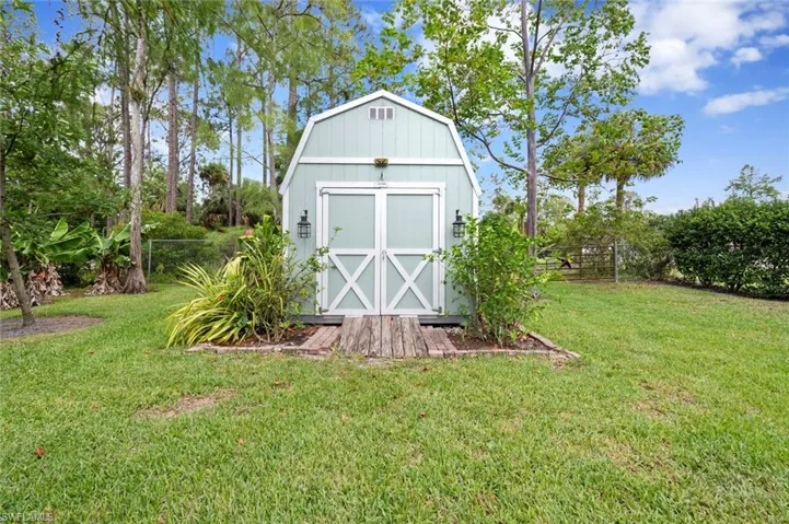 View of shed