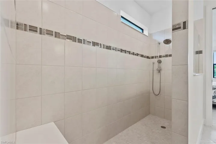 Primary Suite - large walk-in shower
