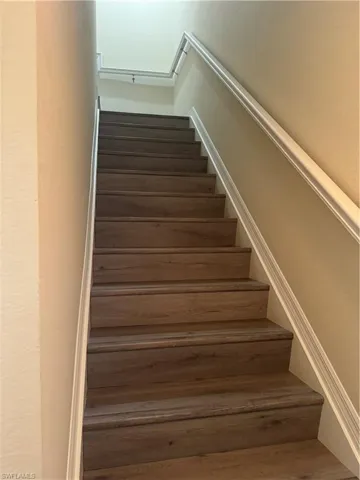 View of stairway
