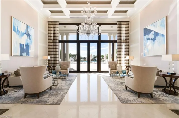 View of building lobby