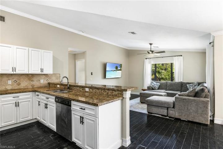Kitchen into great room