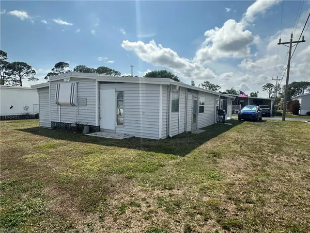 View of Rear & Side Yard, Extra Parking Area