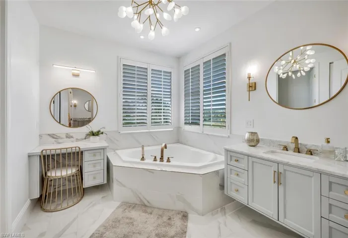 1 of 2 Primary bathroom