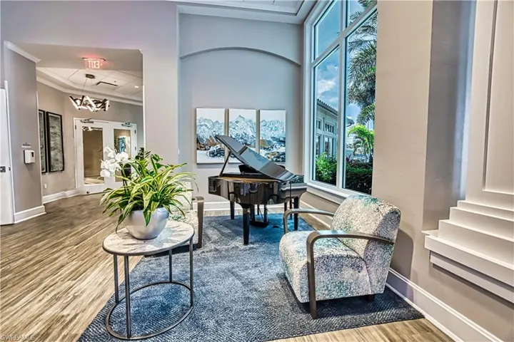 View of community lobby