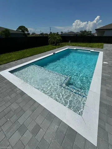View of pool