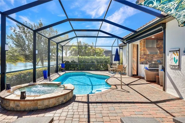 Alternate View of Pool and Spa