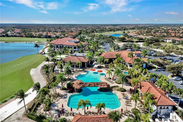 Aerial view of Amenities