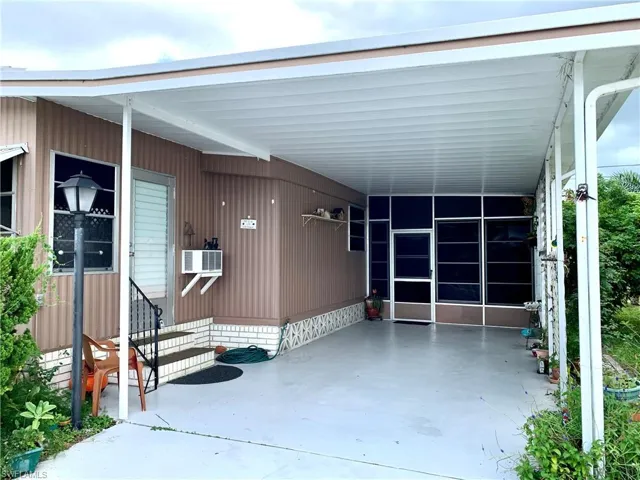 Covered parking