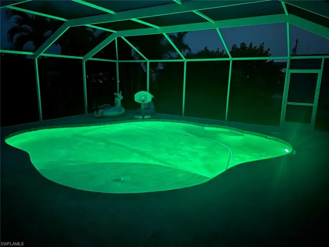 View of pool