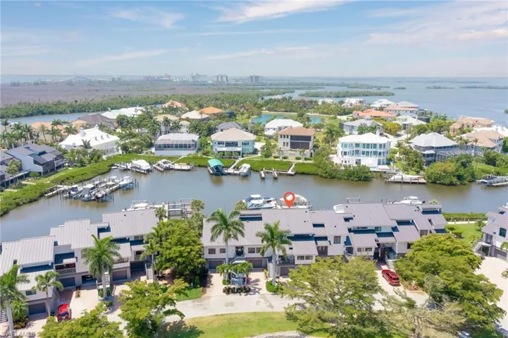 Nestled between custom estate homes