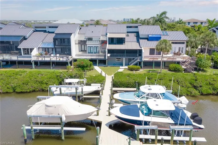 Your boat lift is right out your back door