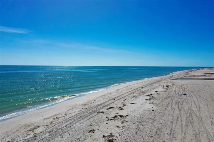Water view with a view of the beach
