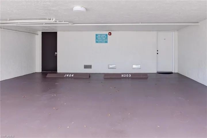Parking Spot H203 Under Building