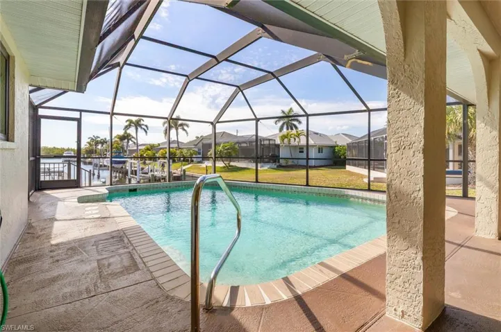 Nice size pool whether you are floating or playing volleyball
