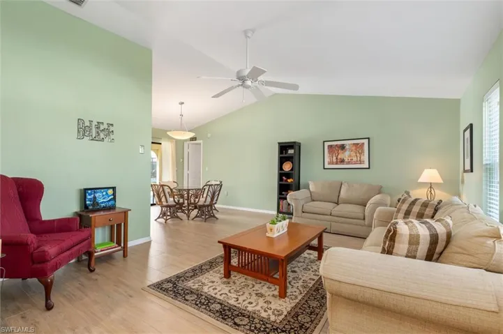 View from front door - Living Room
