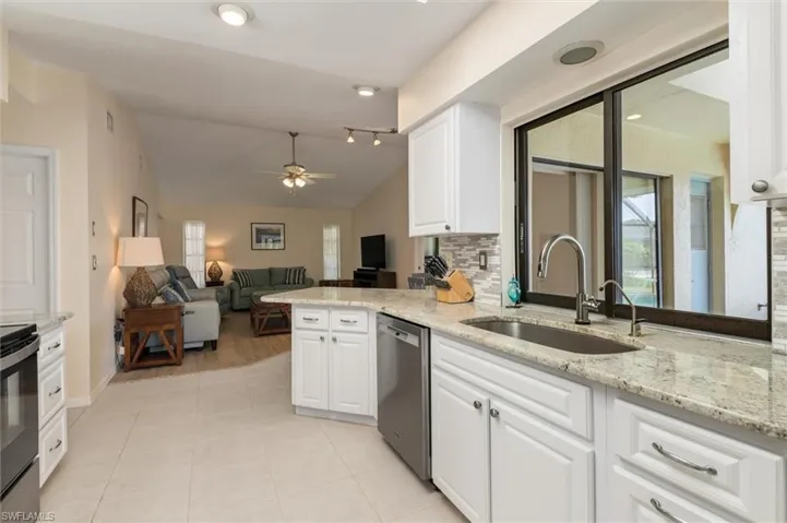 Kitchen as pass through window