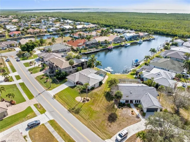 Aerial to the southeast