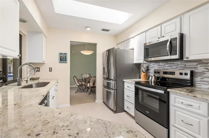 Beautiful kitchen - granite, stainless, a cook's dream