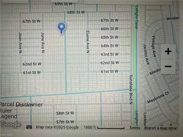 Map location