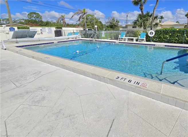 Community pool near the unit