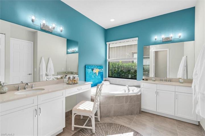 Soaker tub and upgraded shower