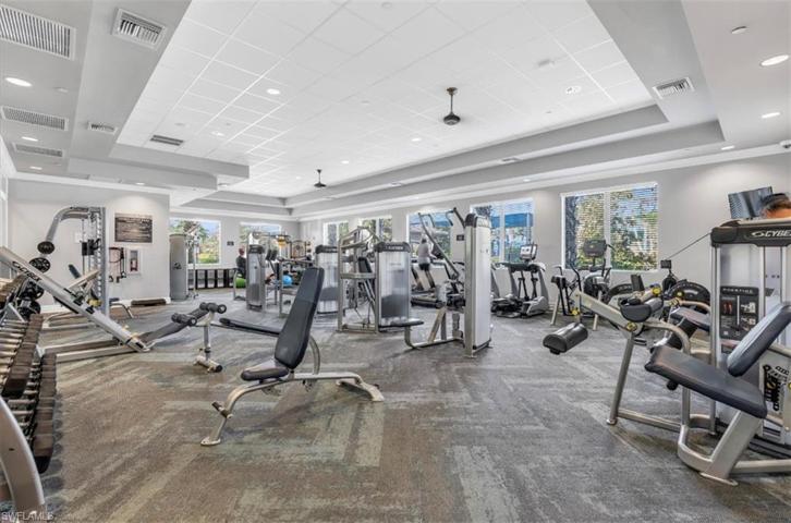 24 Hour fitness center with new equiptment