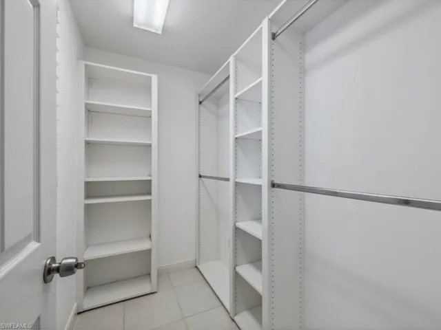 First Floor Bedroom Closet