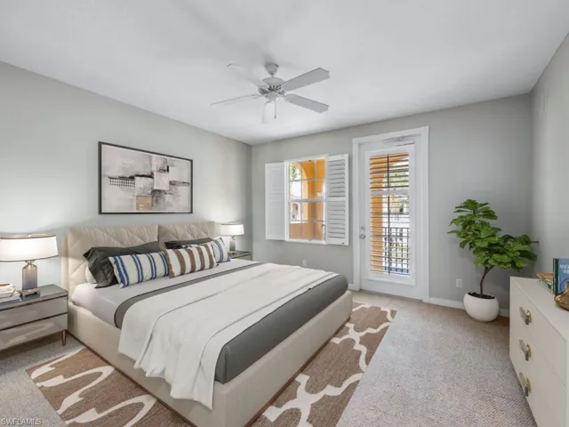 Virtually Staged Bedroom - Second Floor