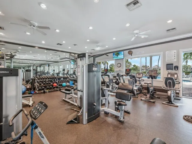 San Remo Gym at the Club - San Remo at Palmira - Bonita Springs, Florida