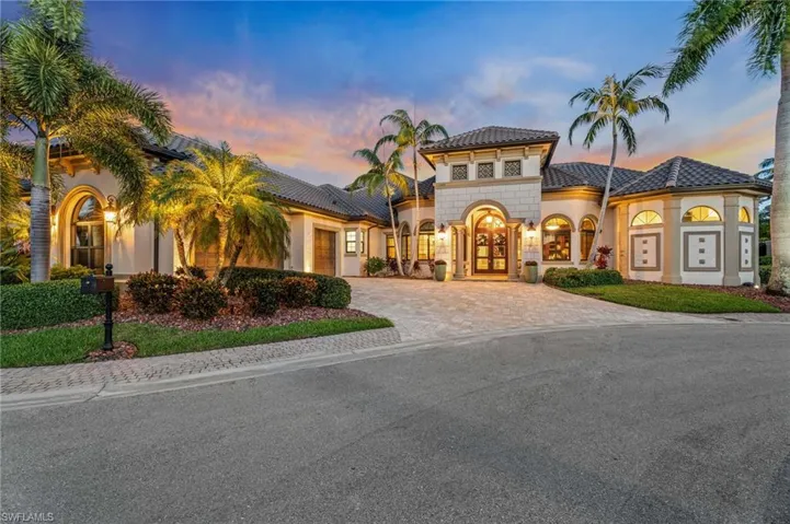 View of mediterranean / spanish-style home