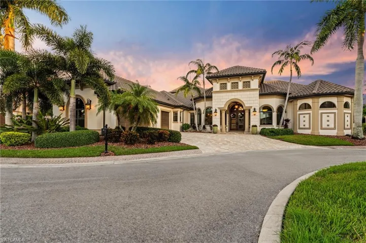 View of mediterranean / spanish-style house