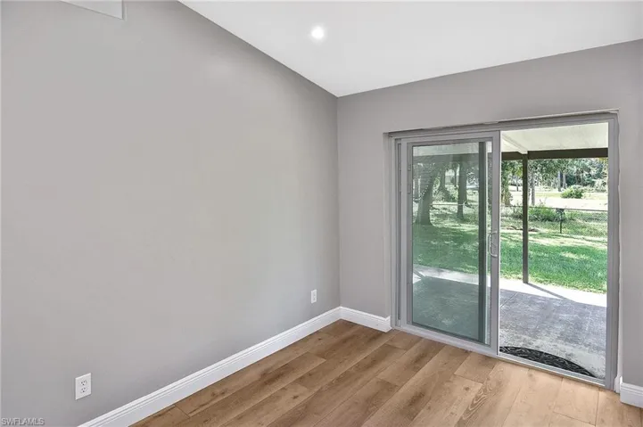 Entryway featuring light hardwood / wood-style flooring