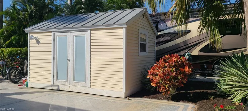 View of shed