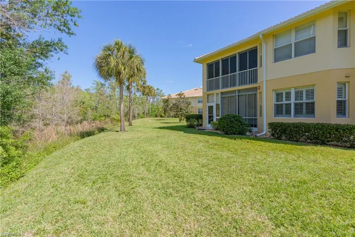Rear yard, open space