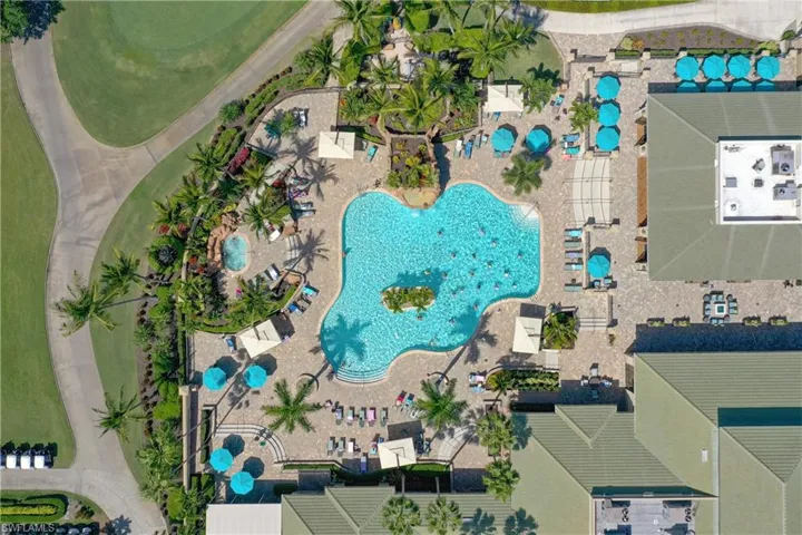Main lagoon style pool