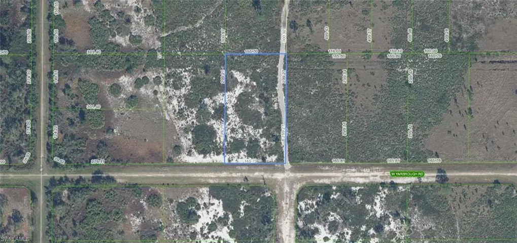 GIS Parcel Map. Illustrating the property's boundaries and dimensions