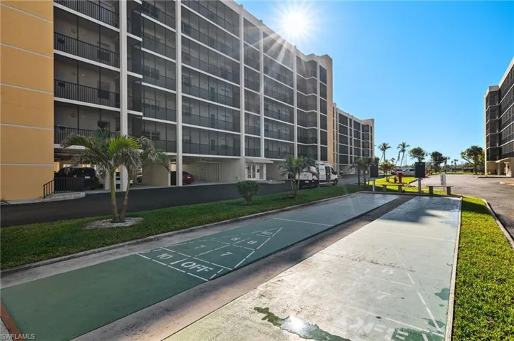 Shuffleboard on Hibiscus Pointe property - virtually edited photos