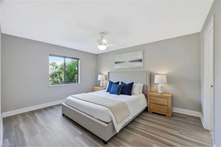 Spacious and room for a King Bed