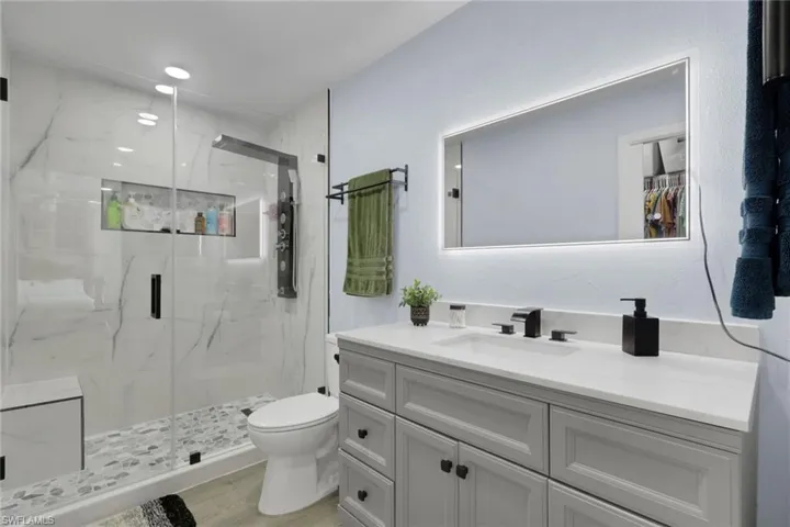 Master bathroom