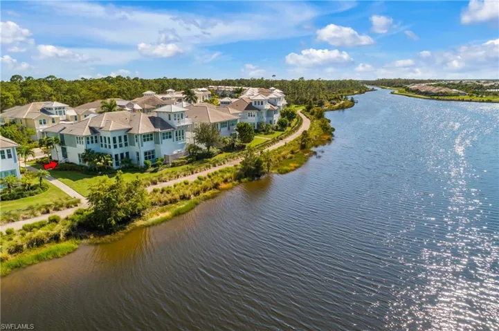 Drone / aerial view. Prime Location on the Cypress Waterway.