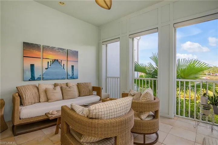 Screened Lanai. Comfortable outdoor living space.