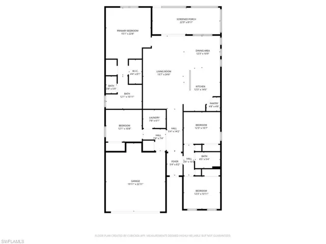 View of room layout
