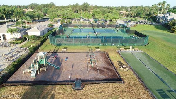 tennis, bocce , pickle ball and play ground