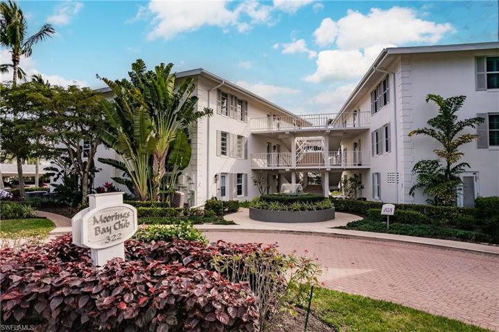 Moorings Bay Front of Condo Complex