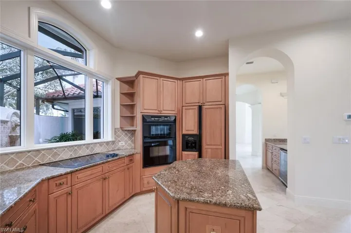 Eat in Kitchen with Pool and golf course views