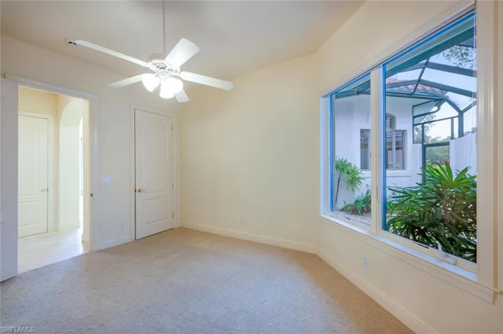 Laundry Room with cabinet storage , closet storage, tub sink and access to the 3 car garage