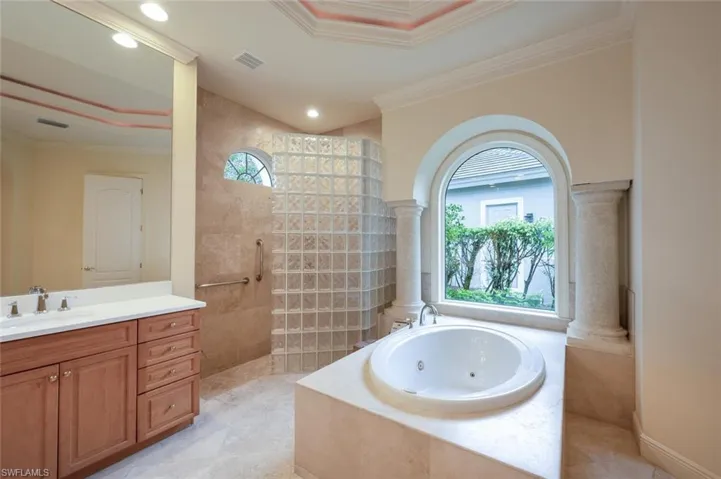 First floor bedroom with View of Private Lanai
