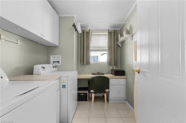 Laundry in the home.